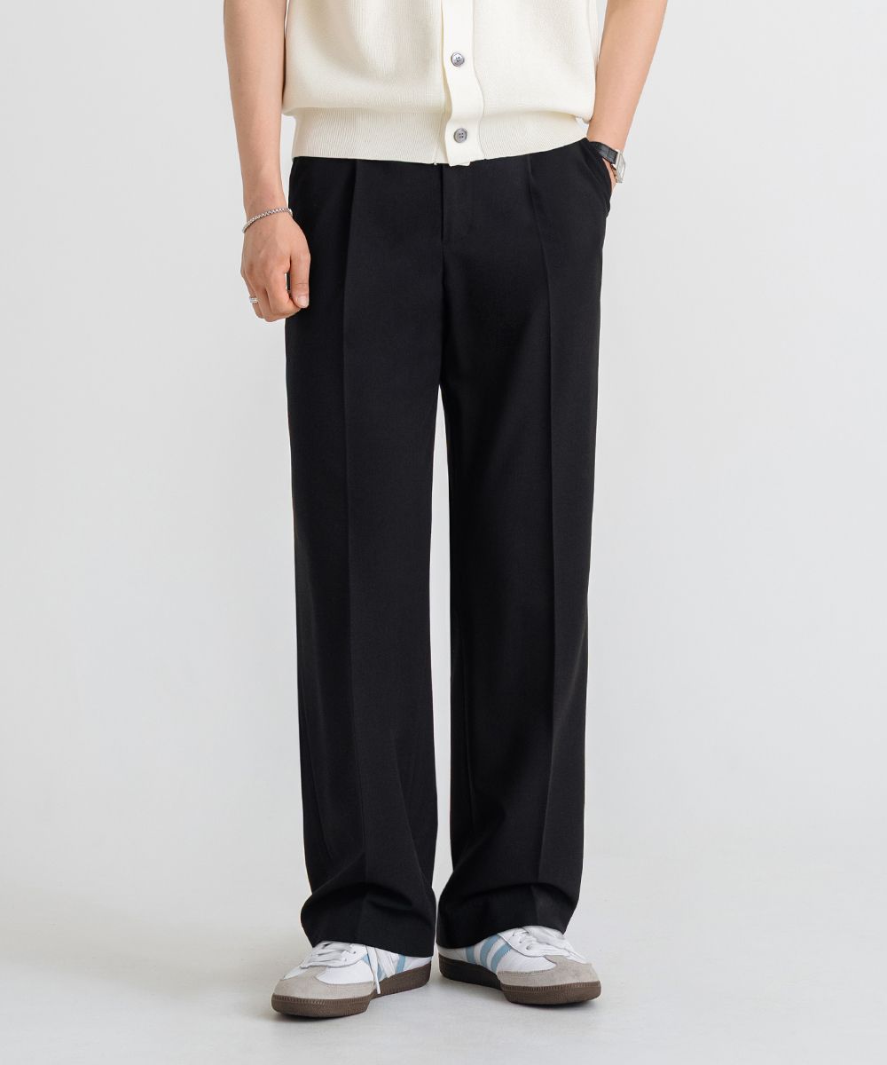 MUSINSA | LEMAIN SECOND ONE-TUCK SEMI WIDE HIDDEN BANDING