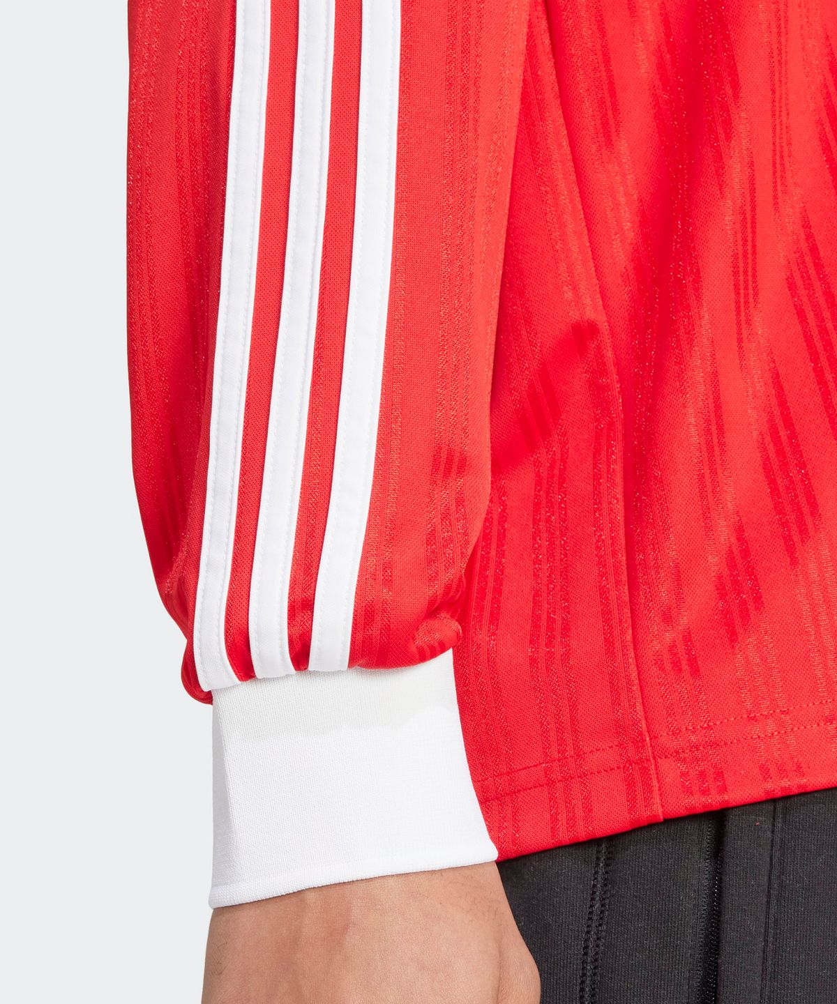 아디다스(ADIDAS) 피케 풋볼 긴팔 티 - 레드 / IX5226