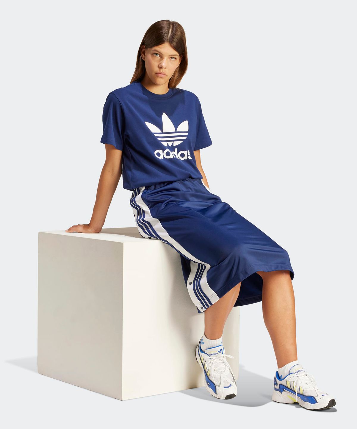 아디다스(ADIDAS) 아디브레이크 스커트 - 다크블루 / IP0720