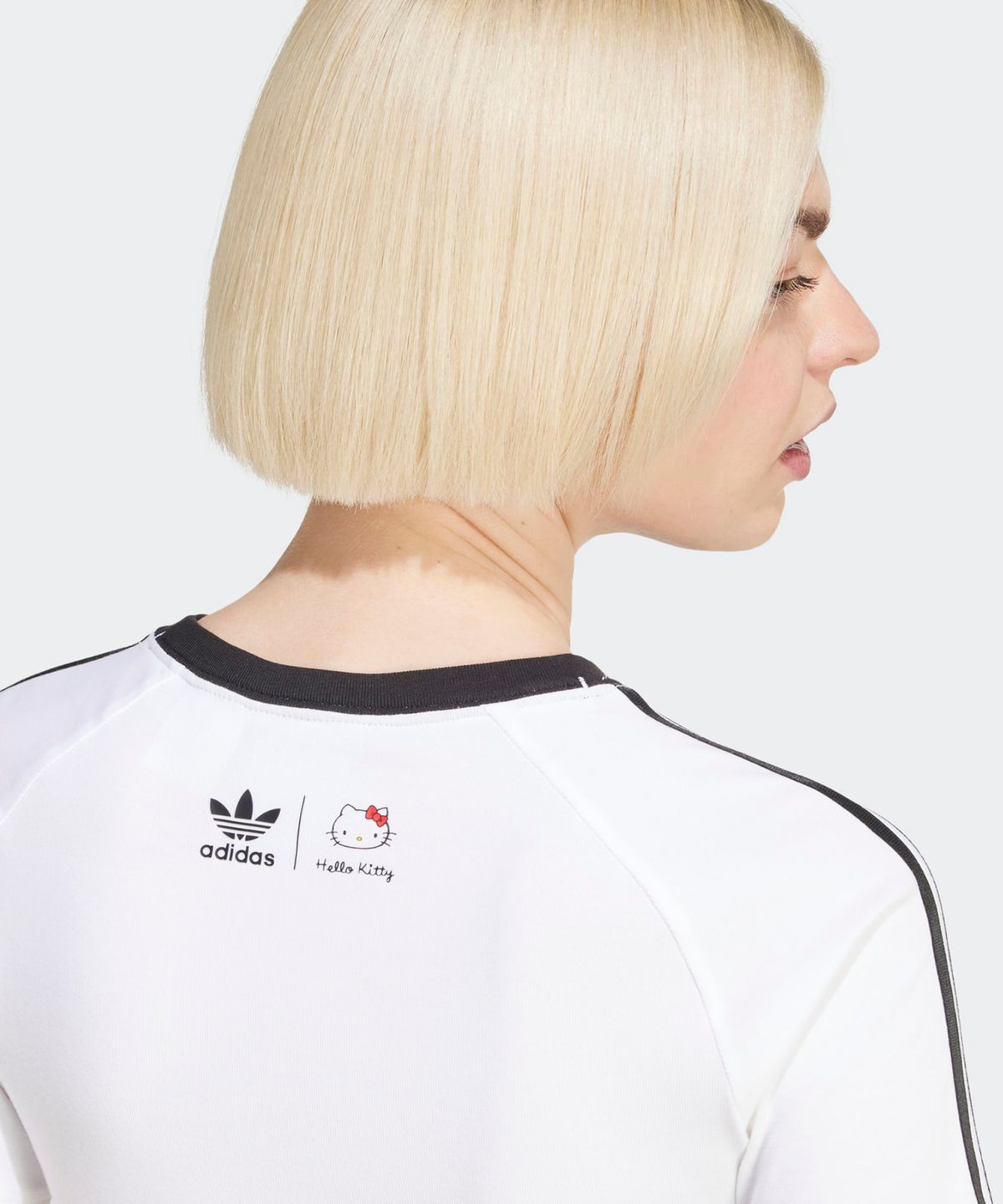 아디다스(ADIDAS) 아디다스 x 헬로키티 3S 베이비 티 - 화이트 / IX7879