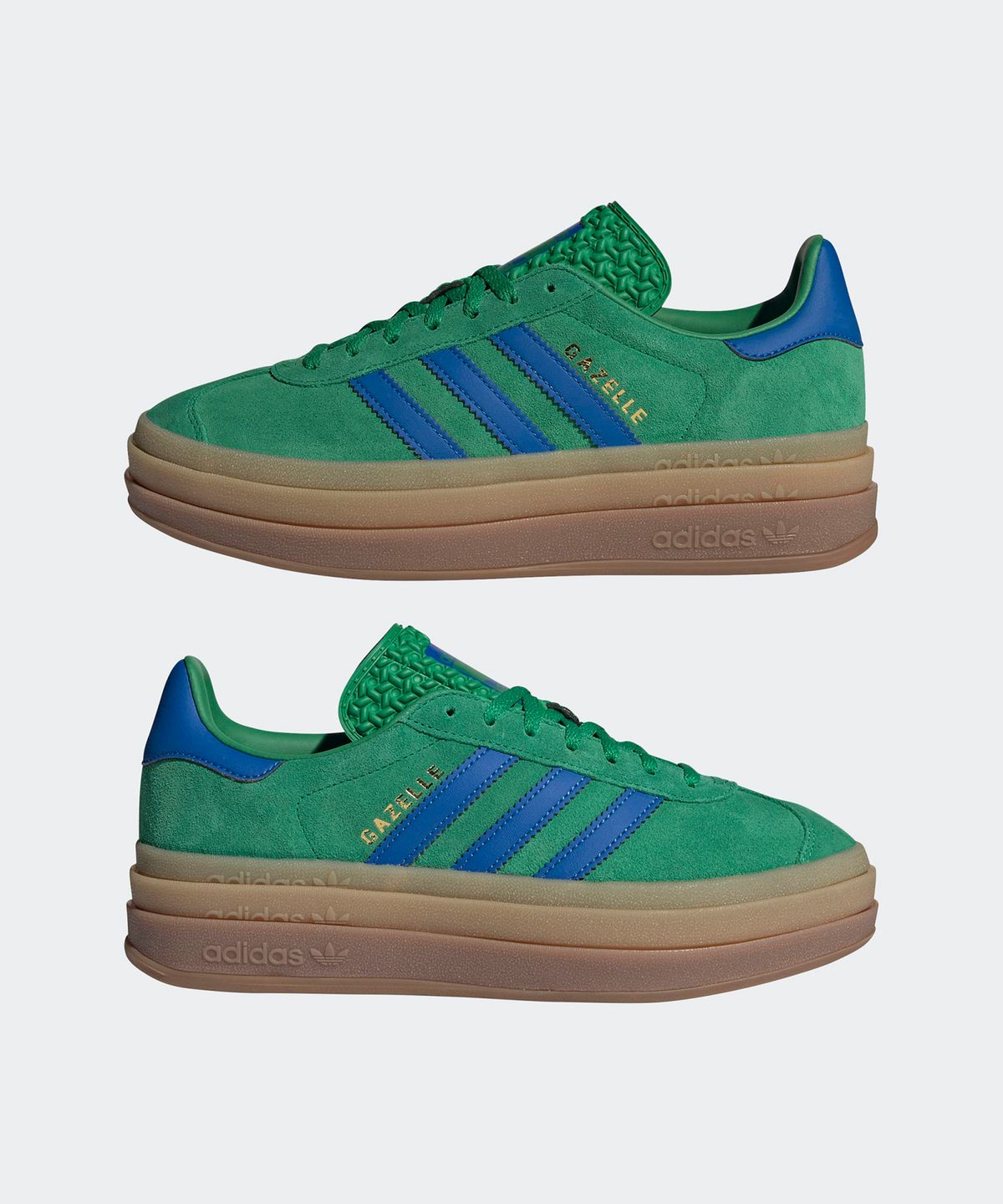 아디다스(ADIDAS) 가젤 볼드 - 그린:블루 / IE1370