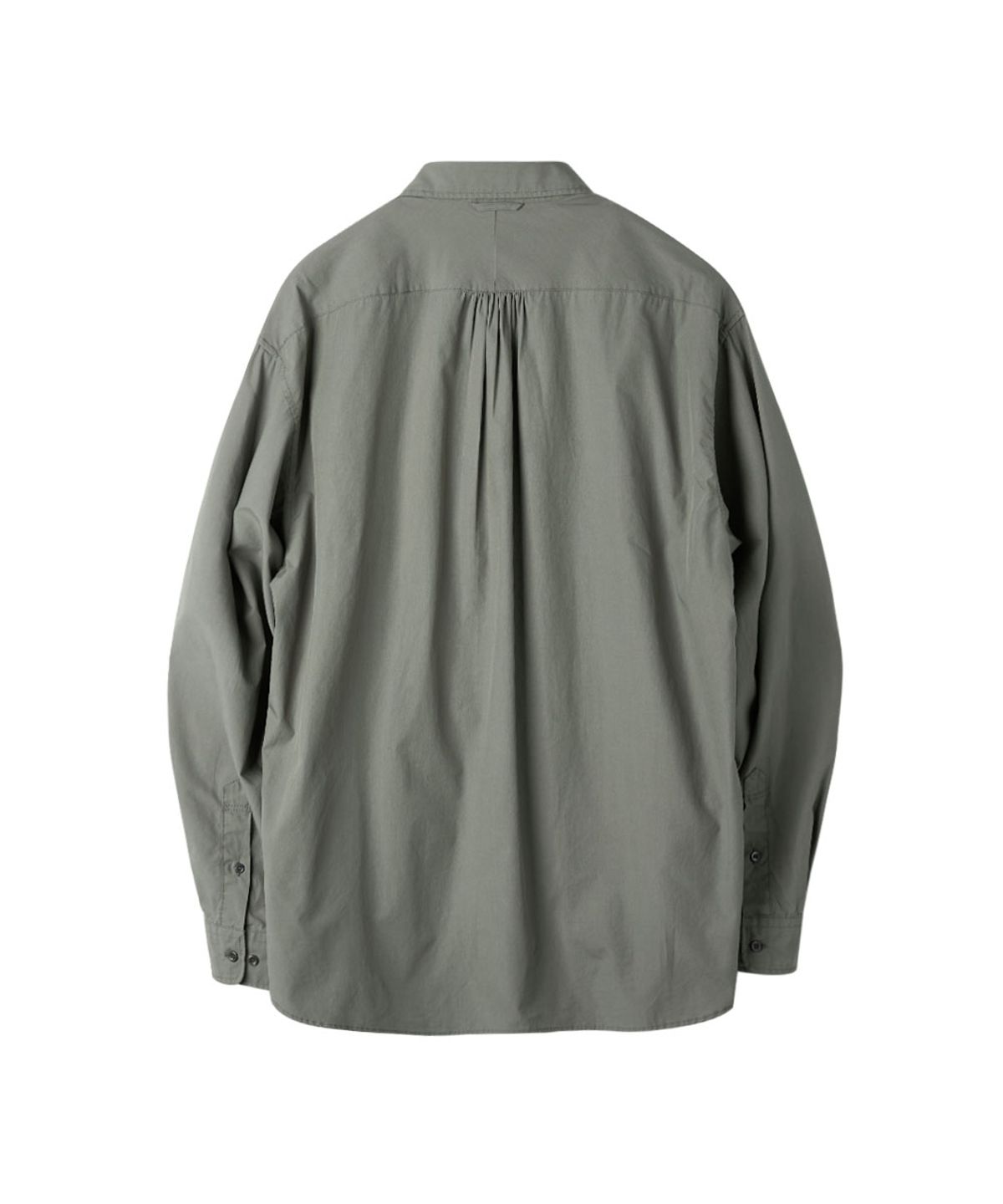 러프사이드(ROUGHSIDE) Shirring Shirt Dove