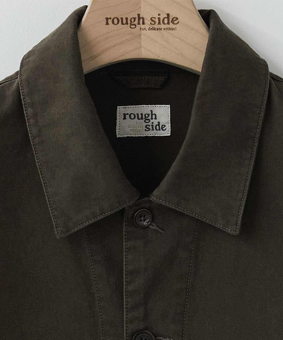 러프사이드(ROUGHSIDE) Comfort Jacket Bark