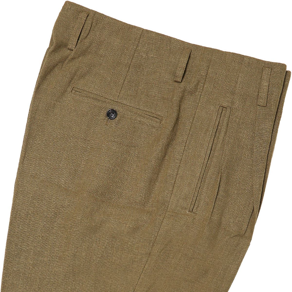 솔티(SORTIE) Linen Hollywood Trousers (Beige)