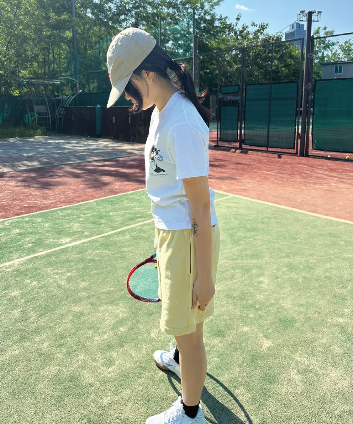 헤이쥬드(HEYJUD) JOKO crop tee 조코 크롭 티셔츠