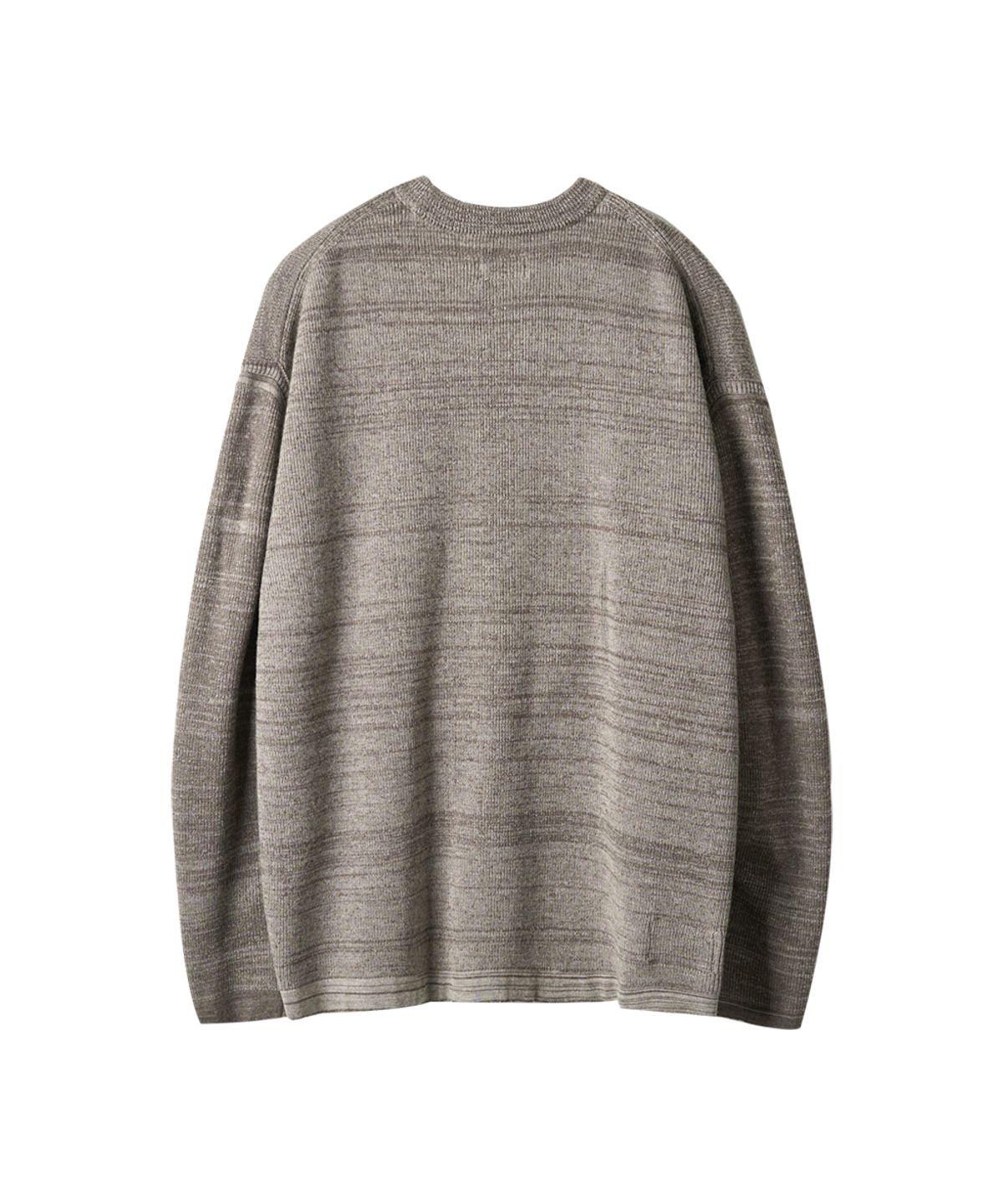 러프사이드(ROUGHSIDE) Blended Crewneck Knit Cocoa
