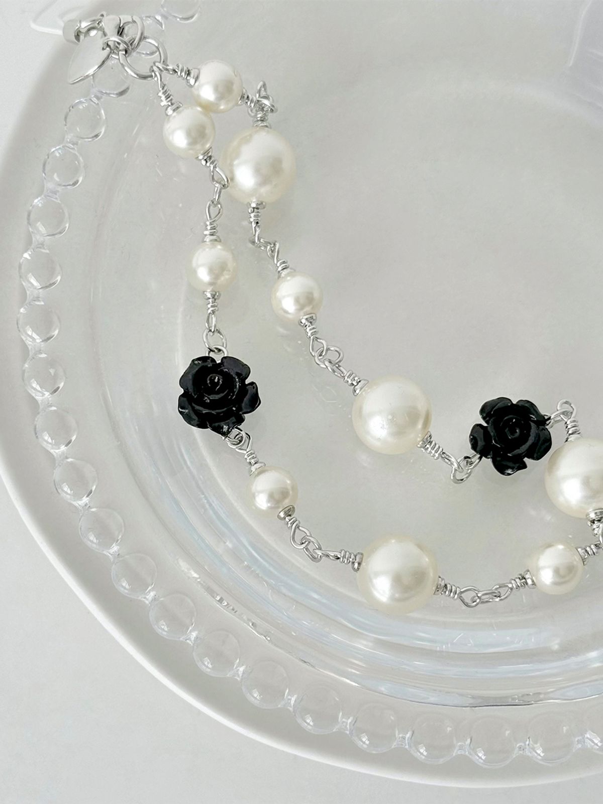 하이칙스(HIGH CHEEKS) Rose&Pearl Phone String_HC2477KE001M