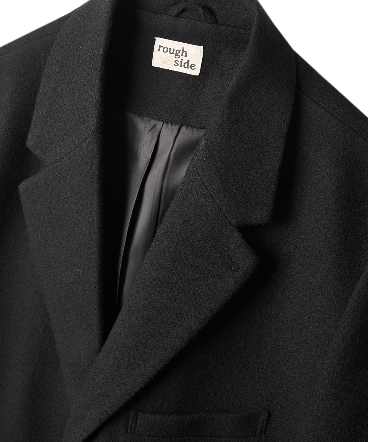 러프사이드(ROUGHSIDE) Reporter Jacket Black