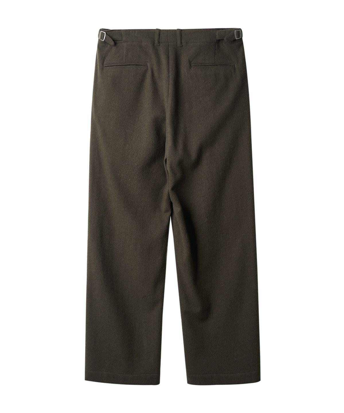 러프사이드(ROUGHSIDE) Reporter Pants Dark Brown