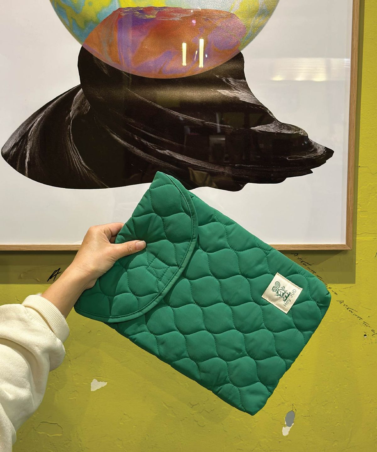 헤이쥬드(HEYJUD) Life Laptop Case 라이프 노트북 케이스 13inch (Soul Green)