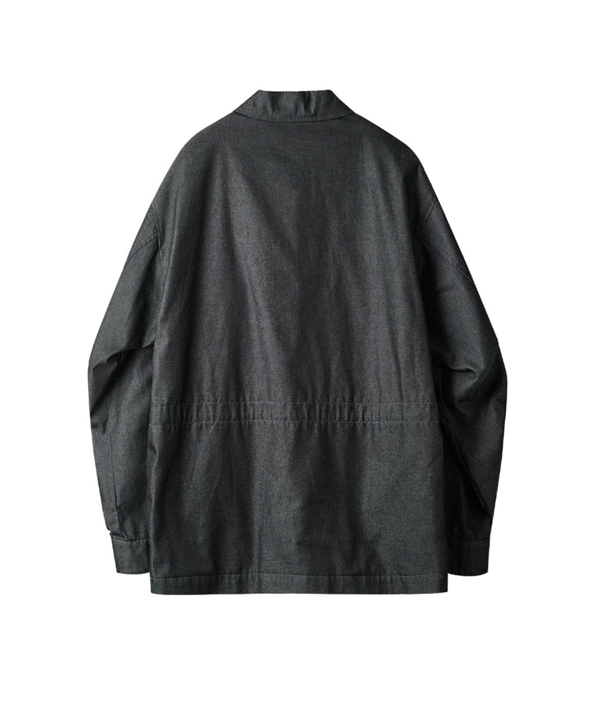 러프사이드(ROUGHSIDE) BDU Jacket Black Denim