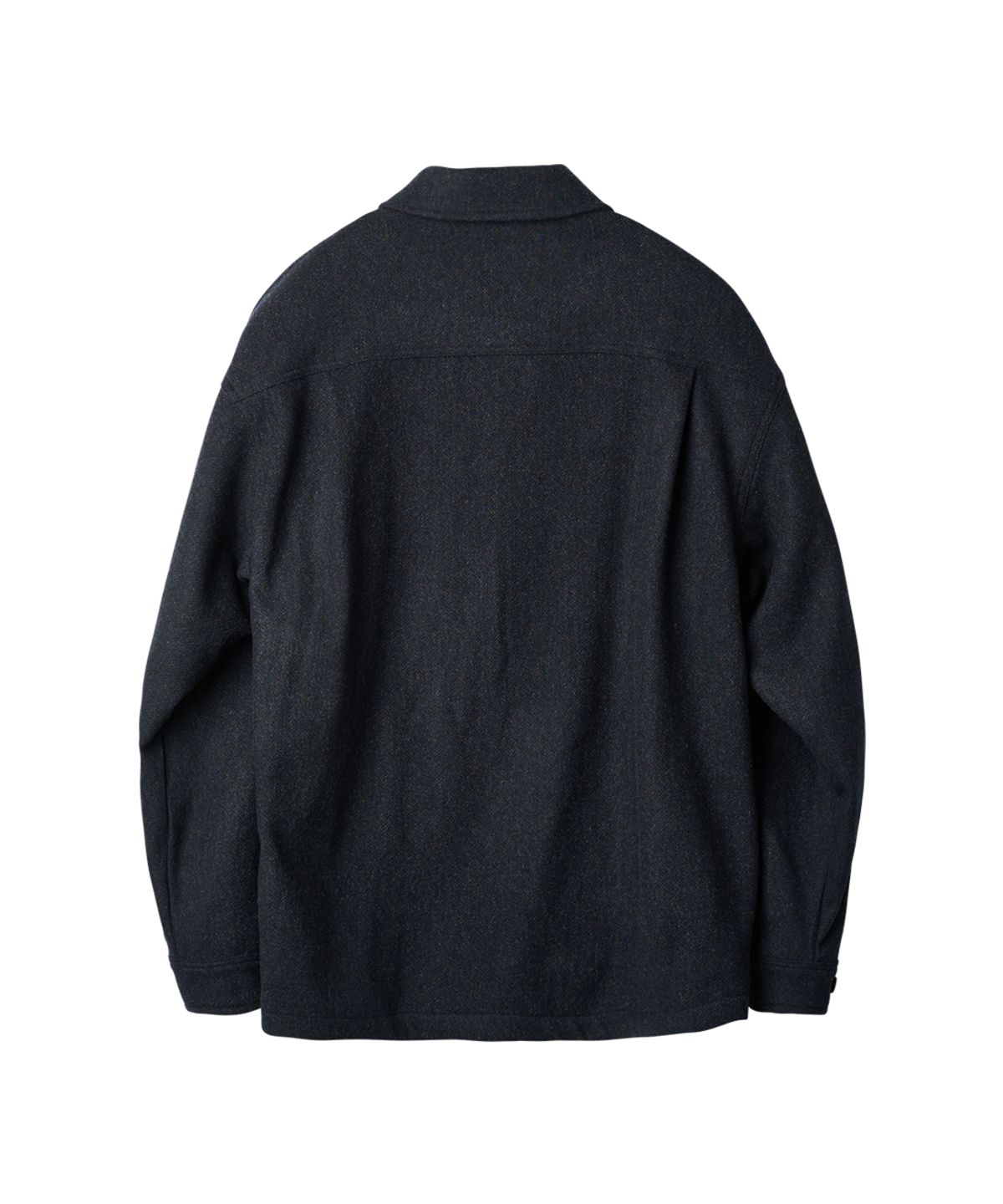 러프사이드(ROUGHSIDE) Wool Field Jacket Dark Navy