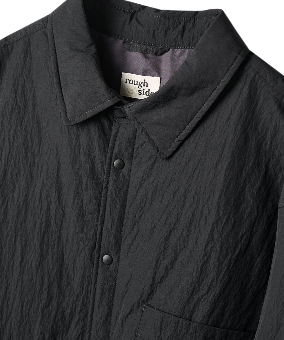 러프사이드(ROUGHSIDE) Insulation Shirt Black