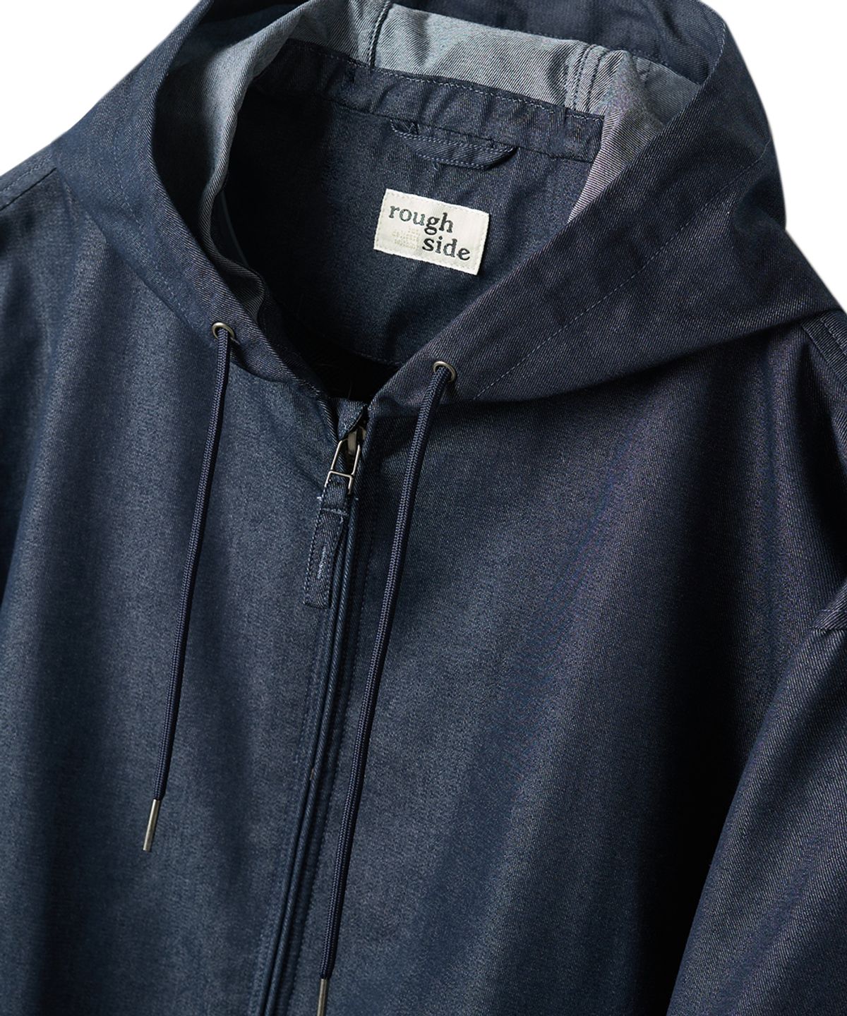 러프사이드(ROUGHSIDE) Hill Parka Indigo Denim
