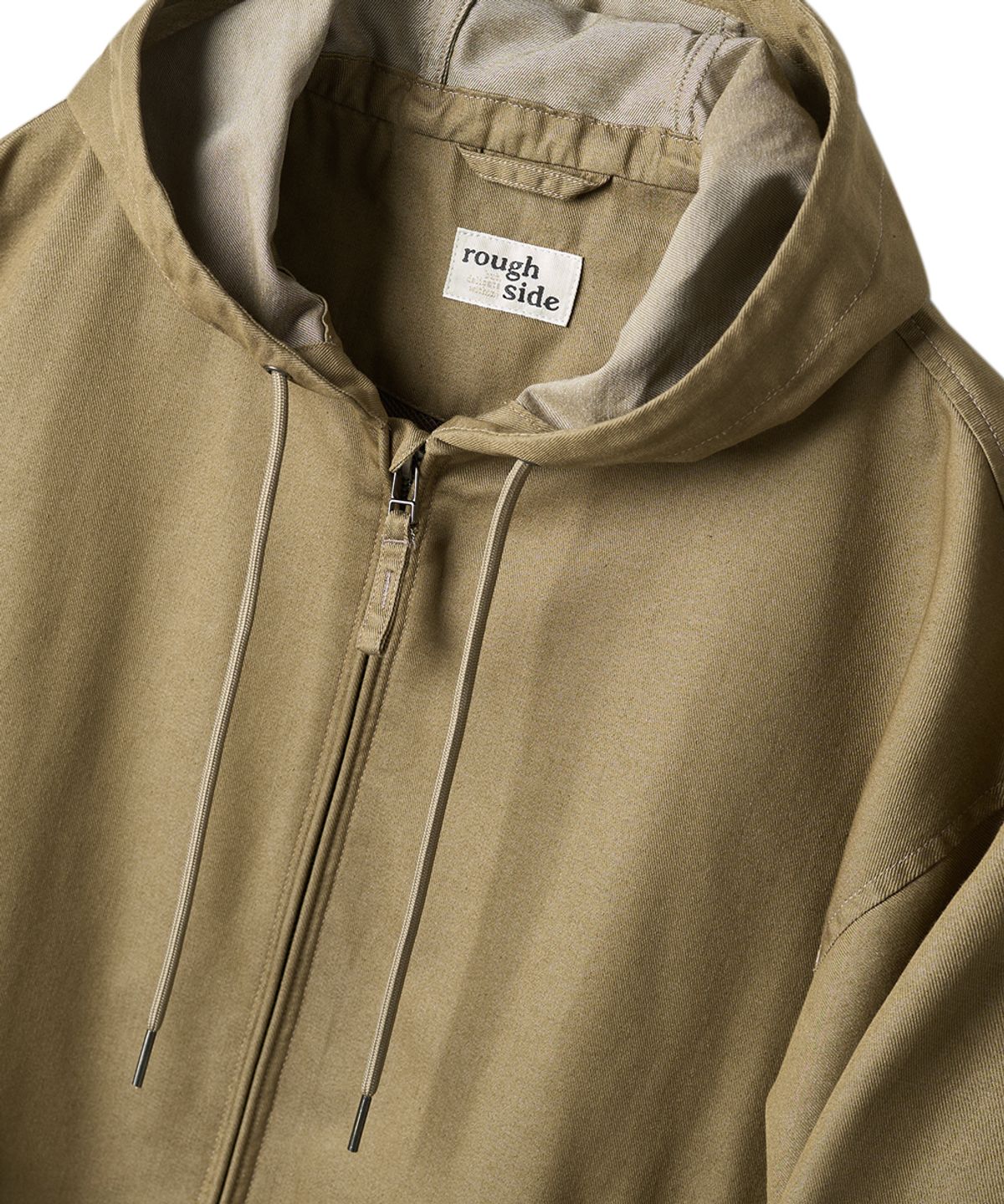 러프사이드(ROUGHSIDE) Hill Parka Beige Denim