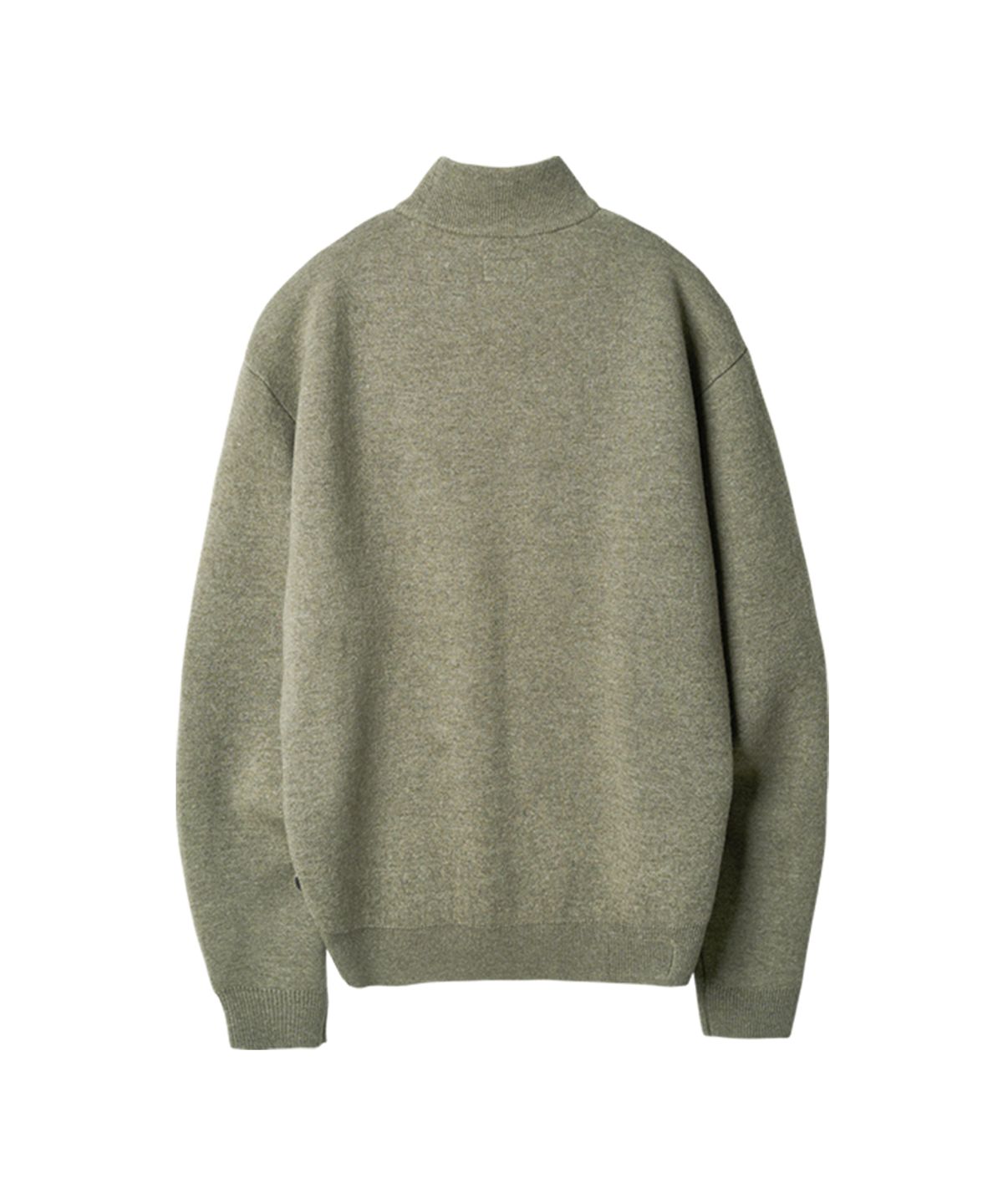 러프사이드(ROUGHSIDE) Mock Turtleneck Knit Olive