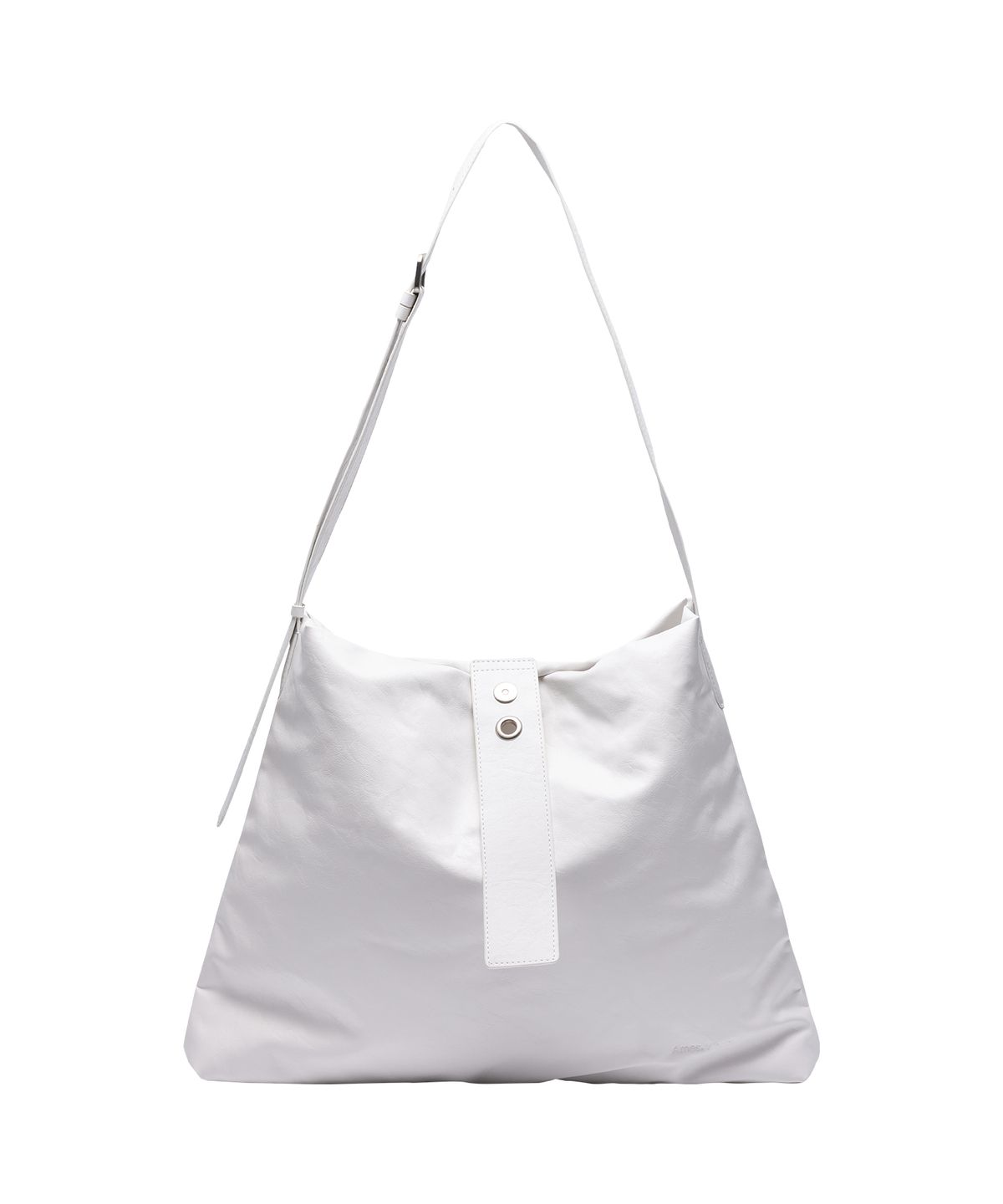 아메스 월드와이드(AMES-WORLDWIDE) SOFT LEATHER LARGE BAG IVORY