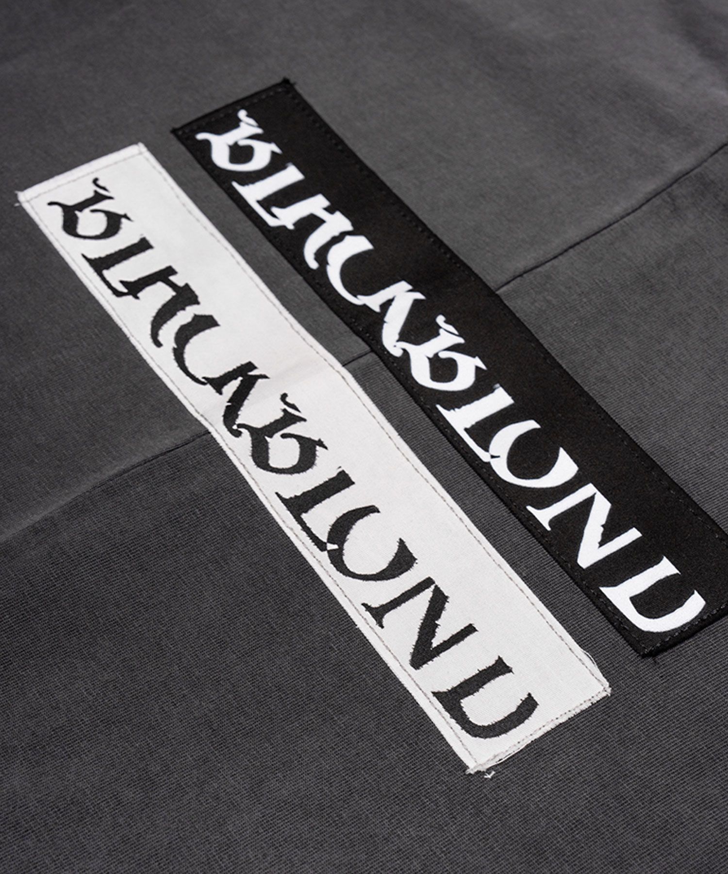 ◆BLACKBLOND◆ Vivid Chaos Patch Pigment Short Sleeve T-Shir MUSINSA | BLACKBLOND Vivid Chaos Patch Pigment Short Sleeve