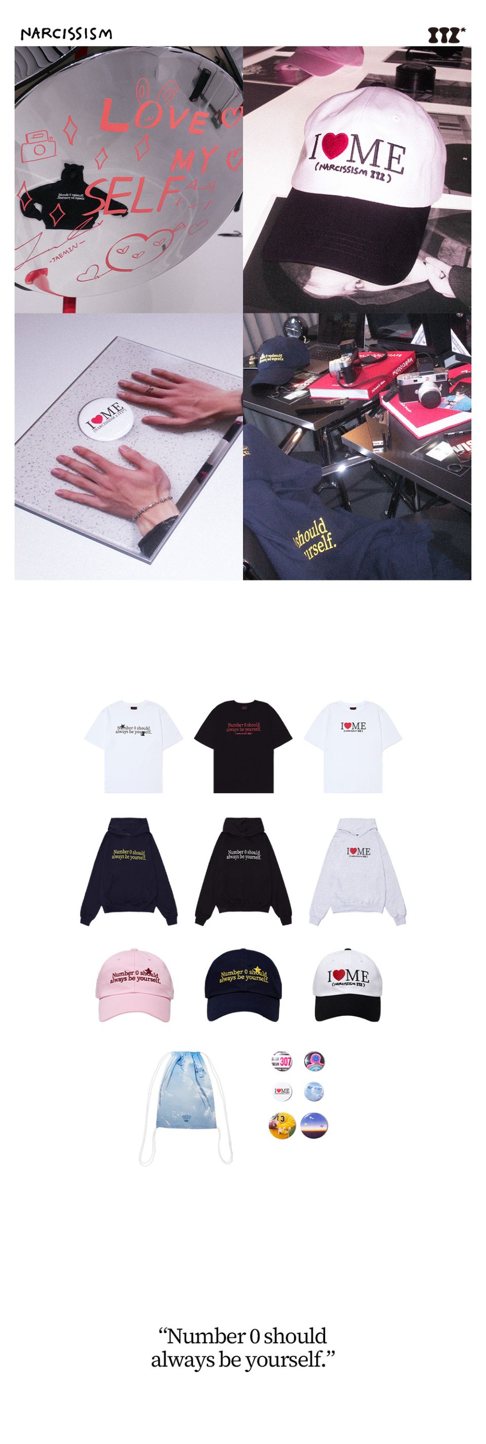 MUSINSA | ITZAVIBE NARCISSISM&ITZ* SAYING HOODIE