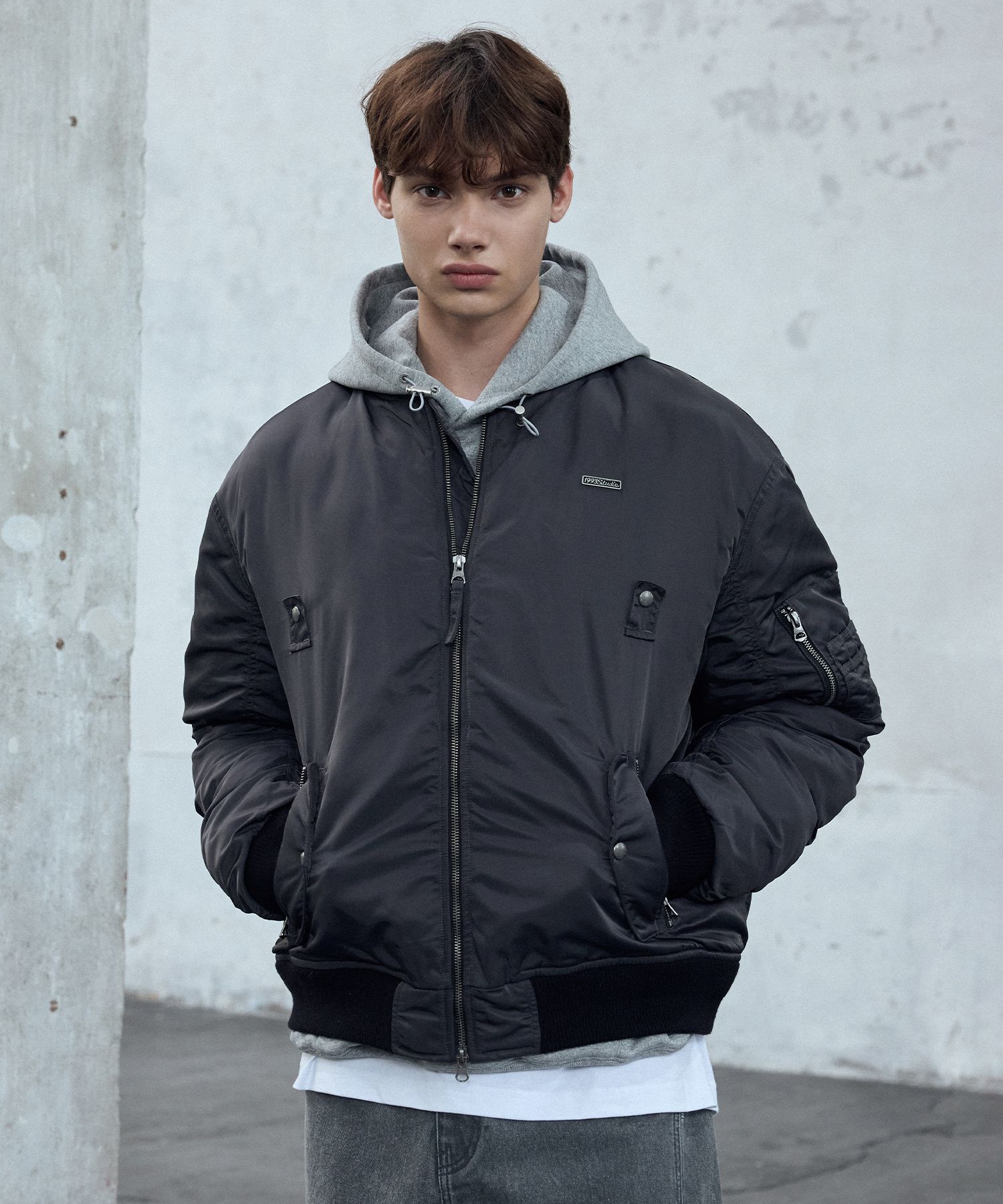 【1993studio】24FW★ 93 MA-1 Flight Jacket MUSINSA | 1993STUDIO 93 MA-1 Flight Jacket_Light Khaki