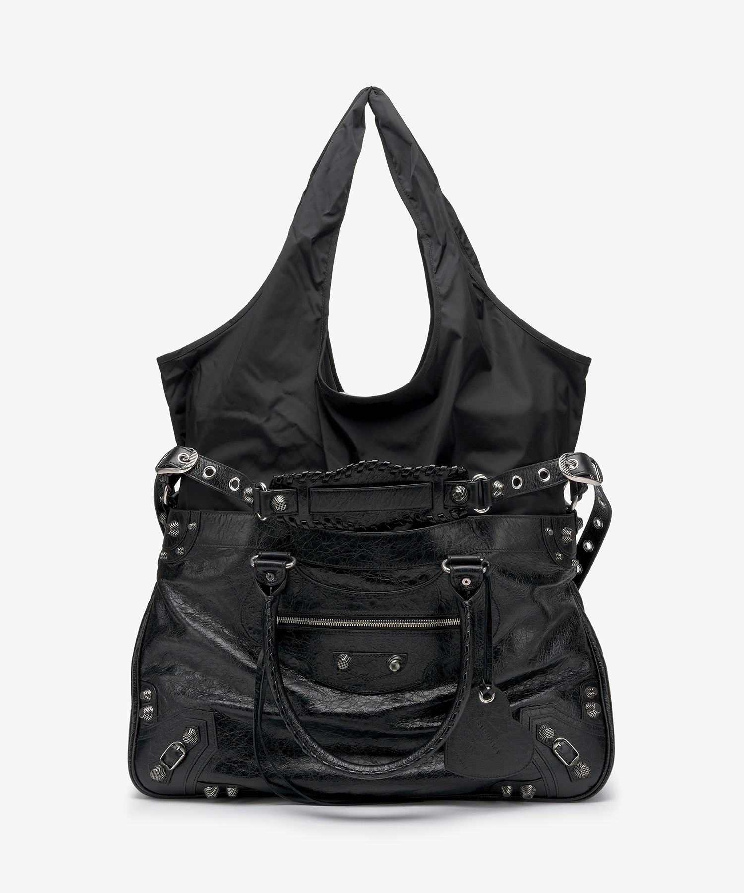 MUSINSA | BALENCIAGA Neo Cargo XL Tote Bag - Black