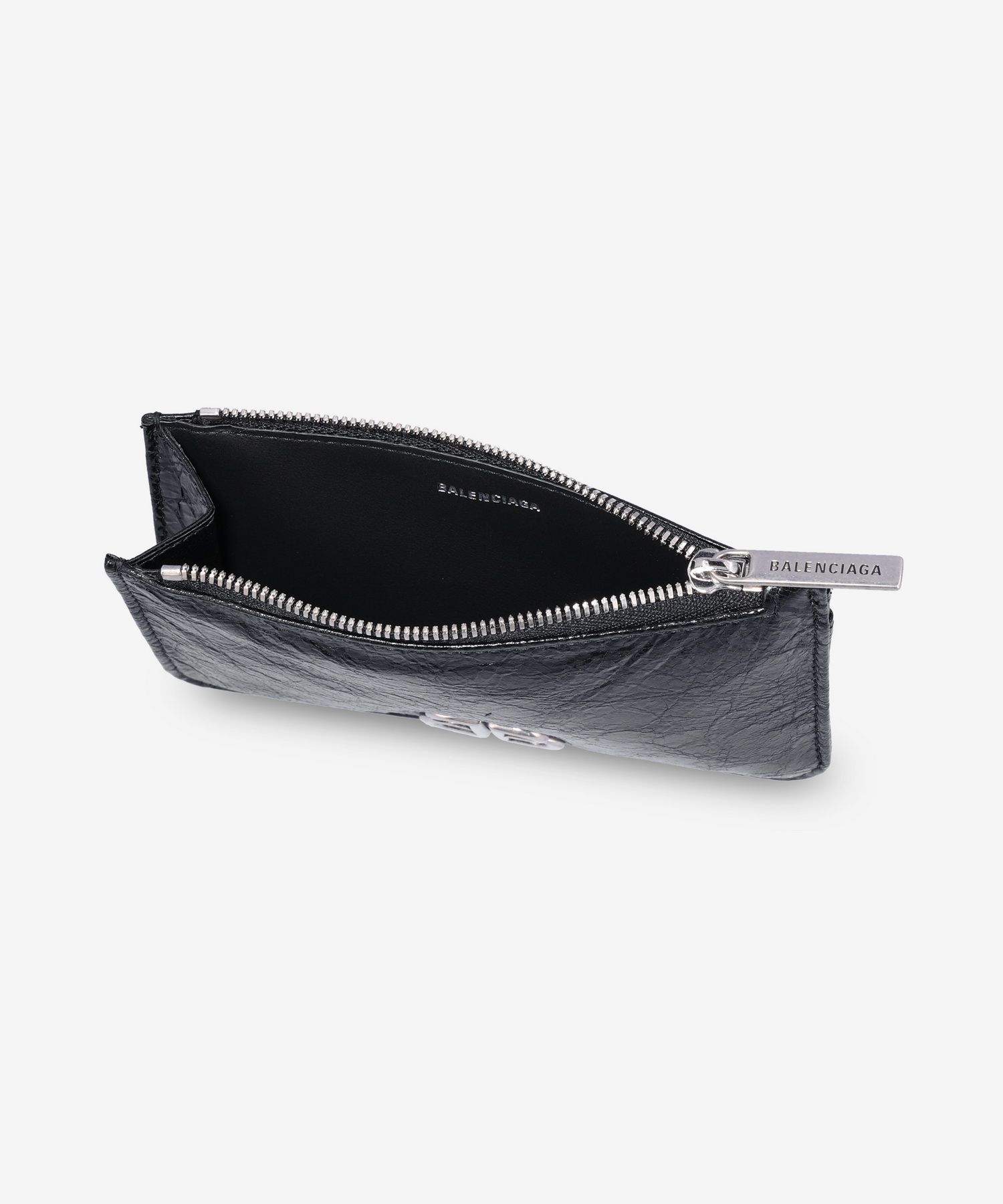 MUSINSA | BALENCIAGA Monaco Long Coin Card Holder - Black