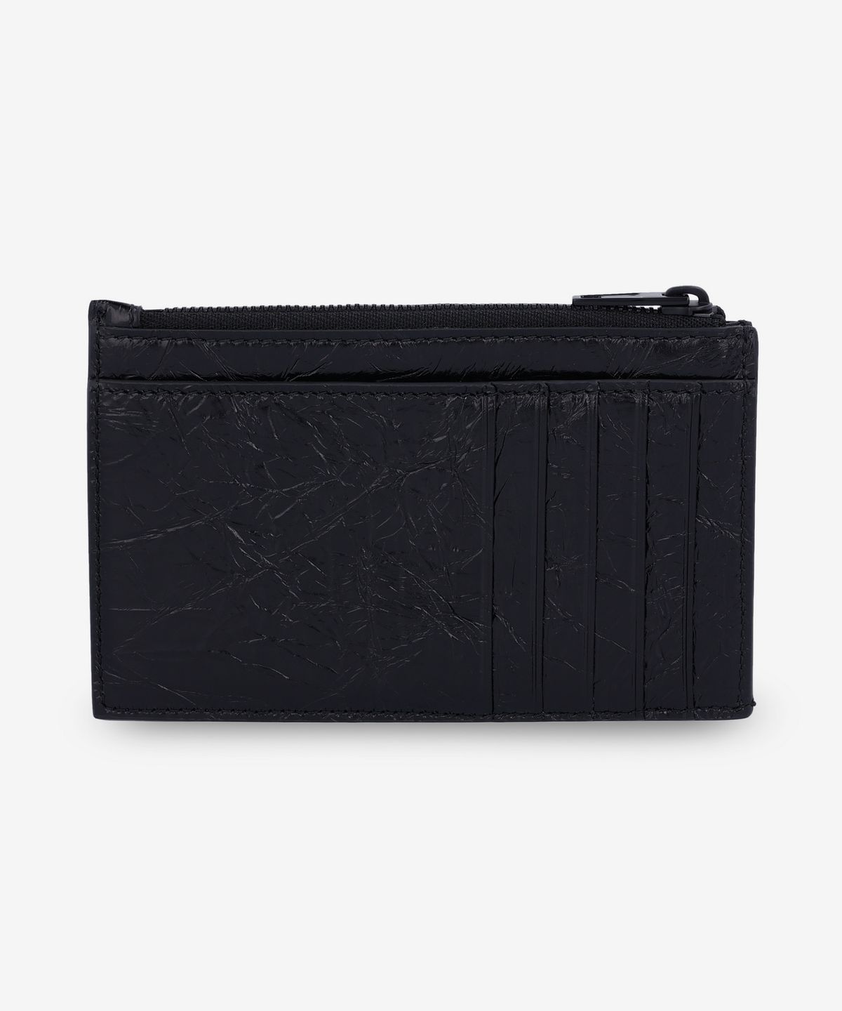 발렌시아가(BALENCIAGA) 크러쉬 롱 코인 카드 홀더 - 블랙 / 7664652AA651000