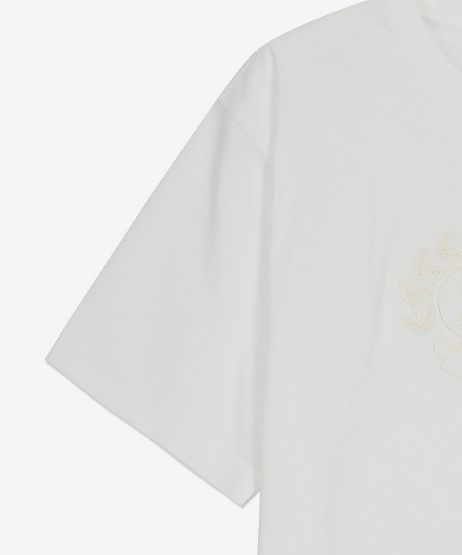★Burberry★ Big EKD Cotton Short Sleeve T-Shirt Chalk 80951 C927DF41-B6FA-418E-AC30-