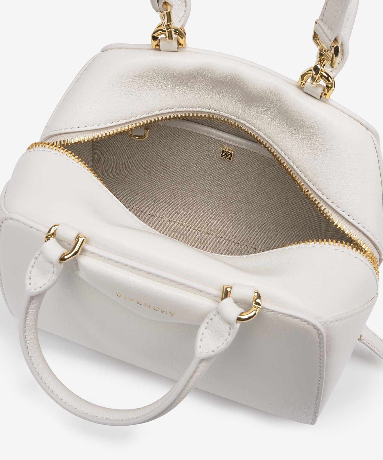 MUSINSA | GIVENCHY Mini Antigona Cube Tote Bag - Ivory