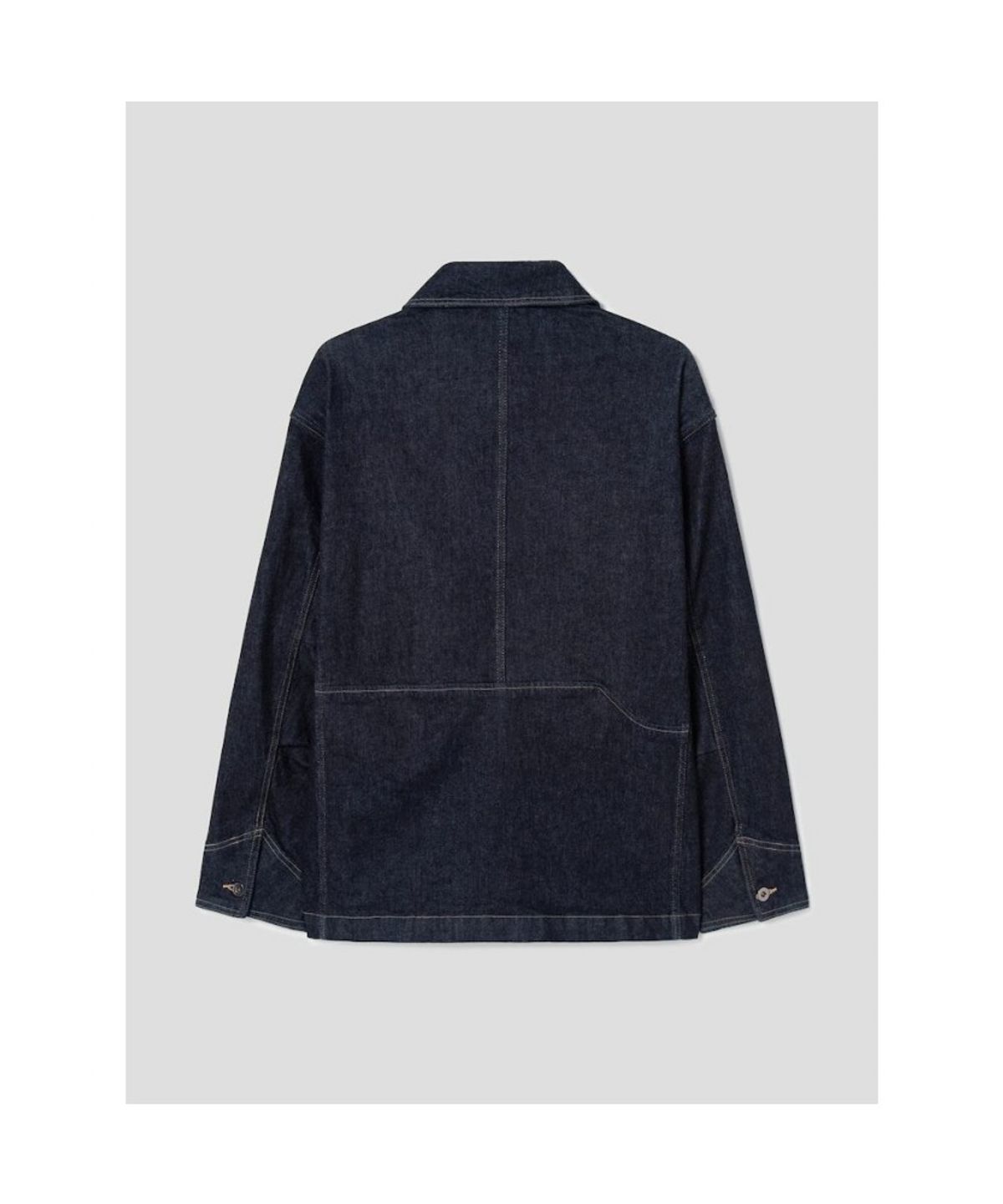 시프트지(SHIFT.G) Mallet Denim Coverall Jacket Navy