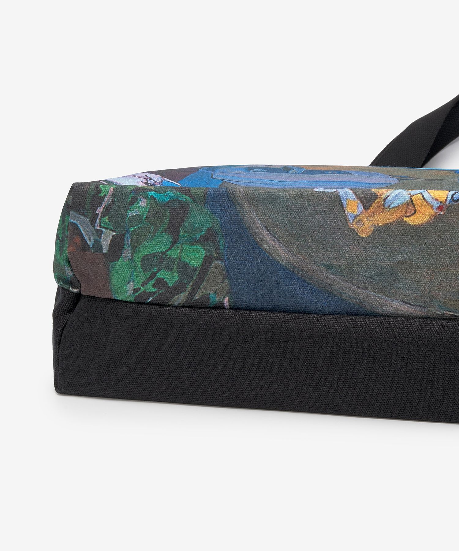 J W ANDERSON Printed Canvas Tote Bag Blue HB0498FA0404800 HB