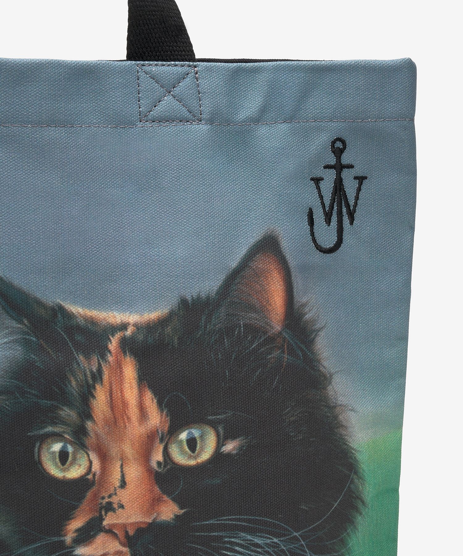 トートバッグ J W ANDERSON Printed Canvas Tote Bag Emerald HB0498FA0406540 MUSINSA | J.W.ANDERSON Printed Canvas Tote Bag - Emerald