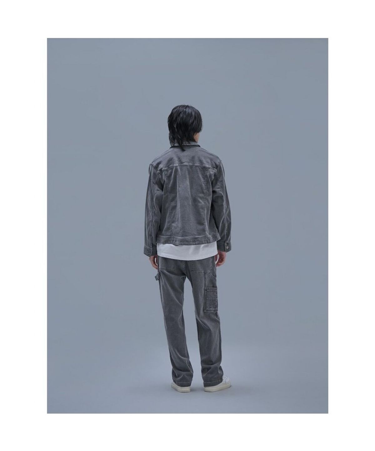 시프트지(SHIFT.G) Mallet Denim Trucker Jacket Grey