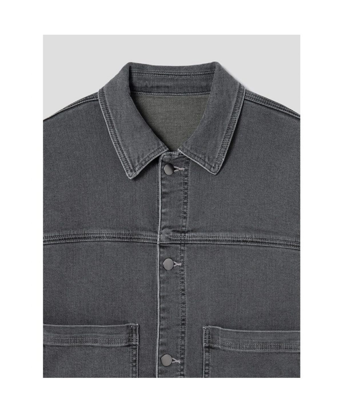 시프트지(SHIFT.G) Mallet Denim Trucker Jacket Grey