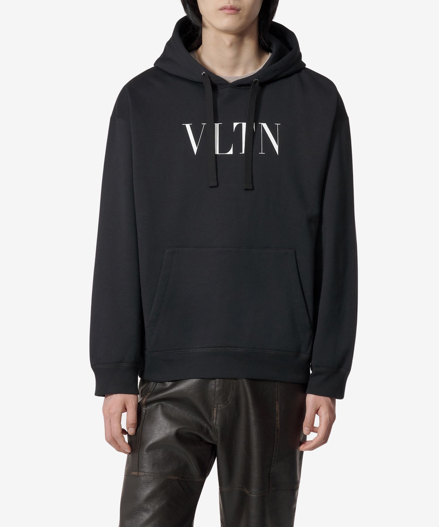 MUSINSA公式 | VALENTINO VLTN セミオーバーフィットフードパーカー