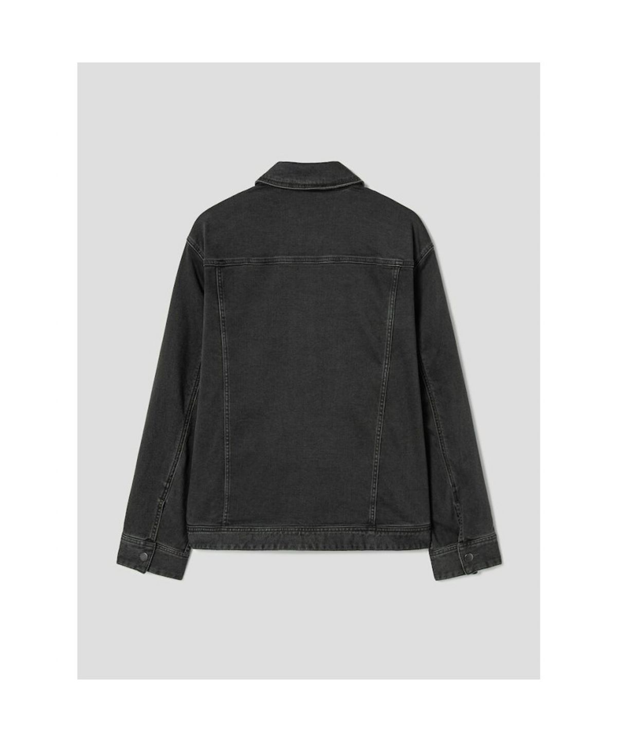 시프트지(SHIFT.G) Mallet Denim Trucker Jacket Khaki Grey