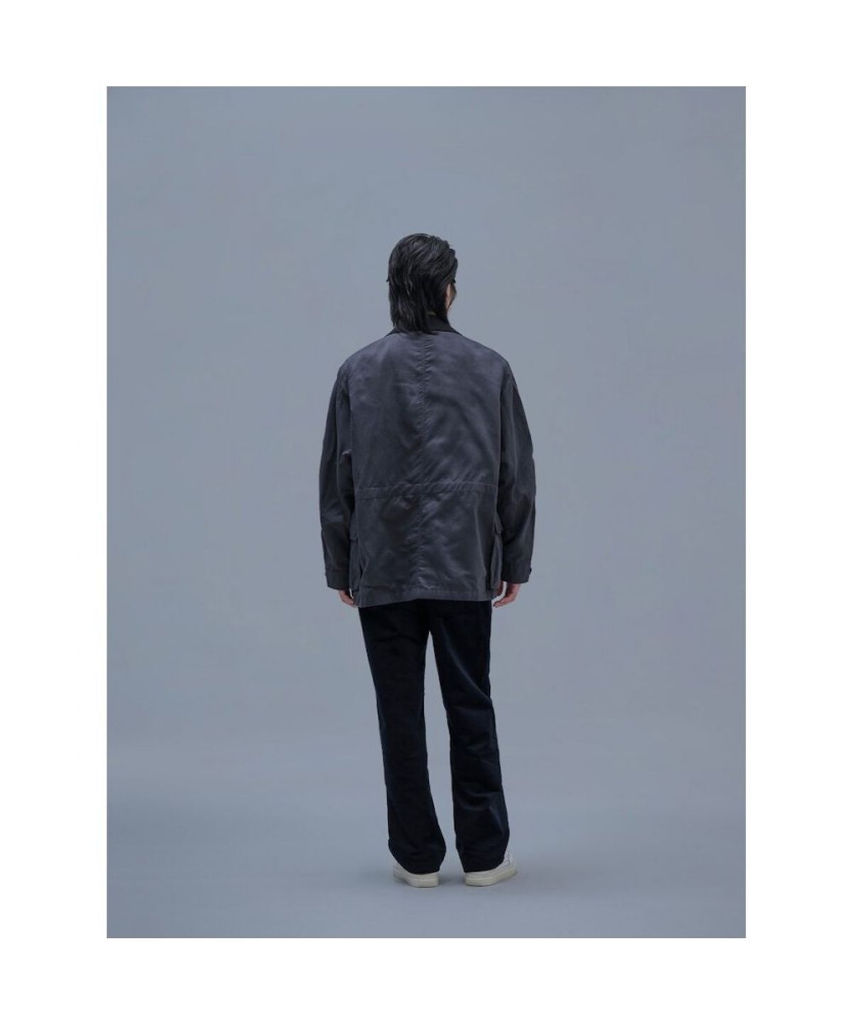 시프트지(SHIFT.G) Overfit Cotton Field Jacket Ash