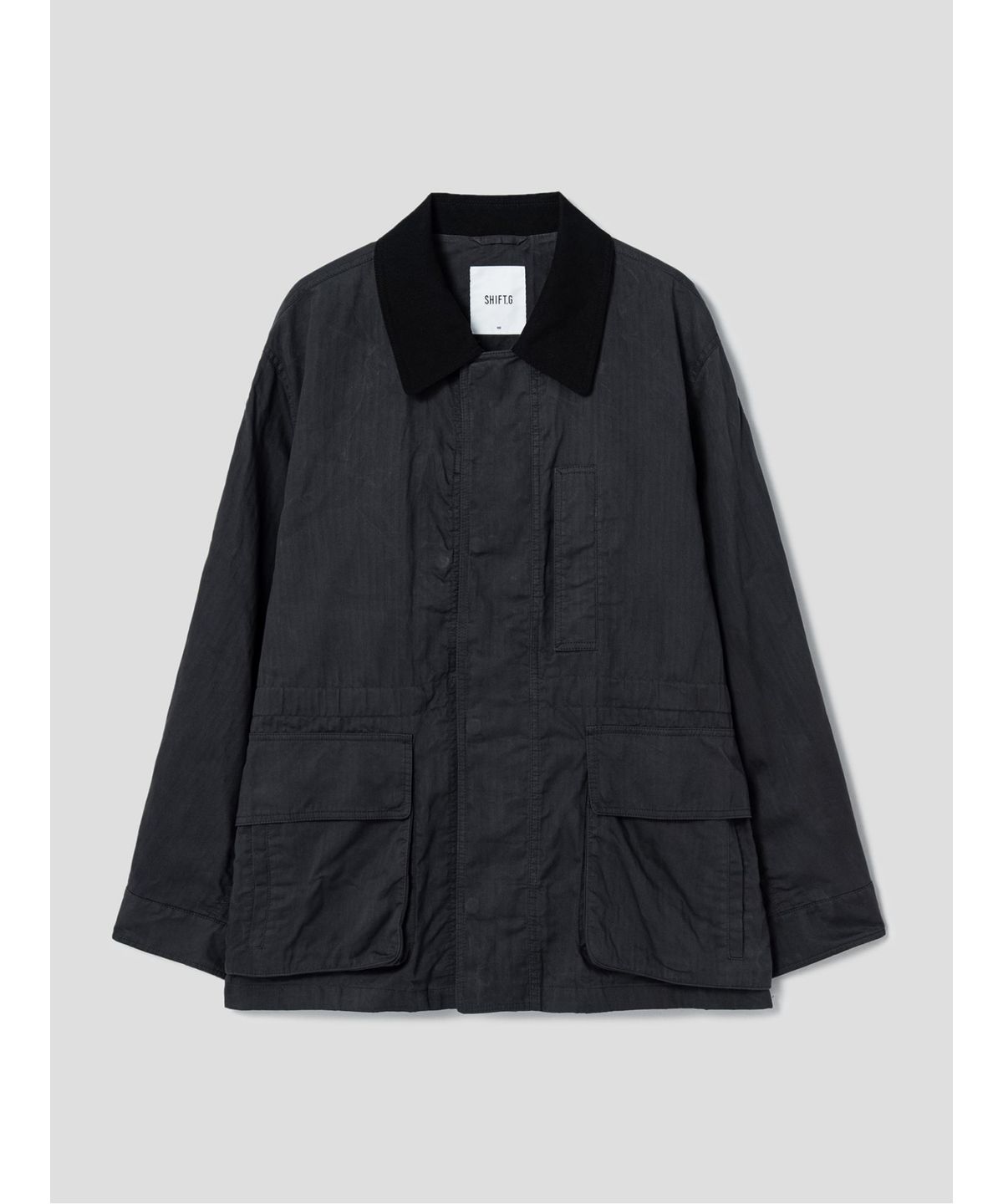 시프트지(SHIFT.G) Overfit Cotton Field Jacket Ash
