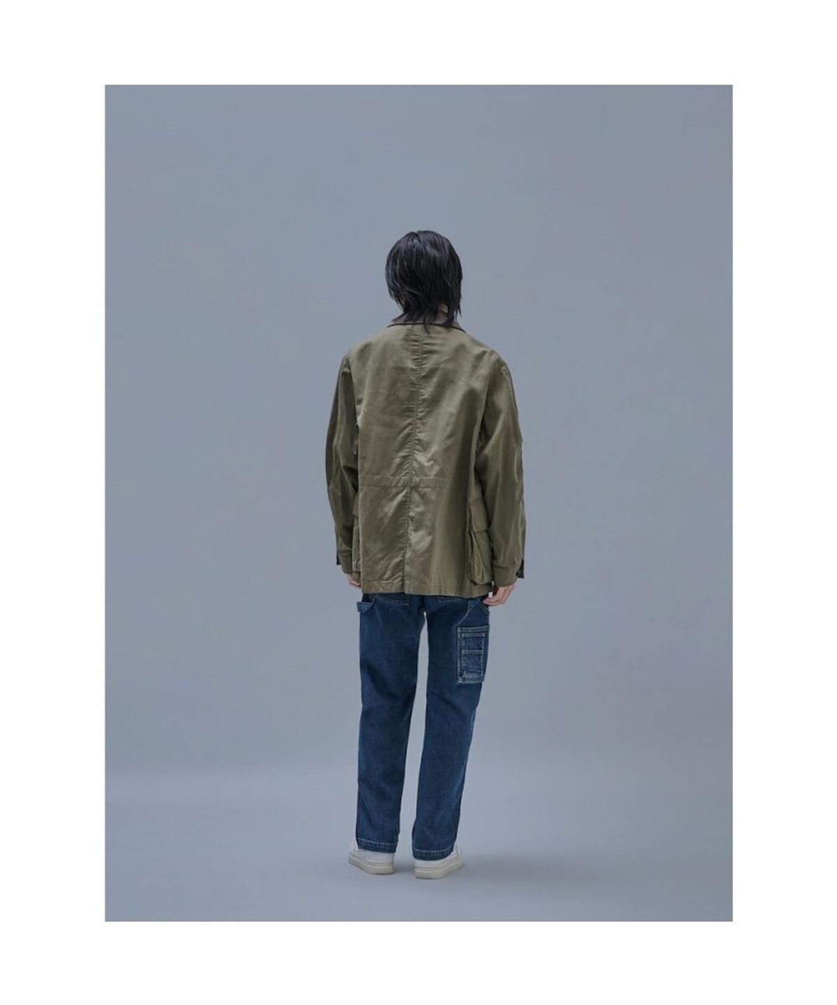 시프트지(SHIFT.G) Overfit Cotton Field Jacket Khaki