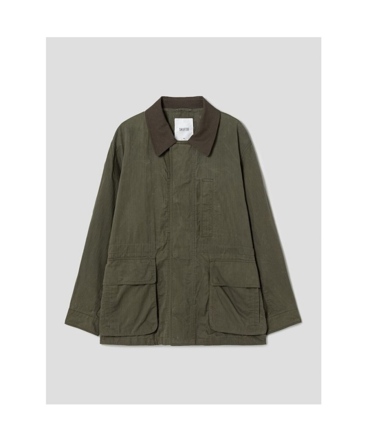 시프트지(SHIFT.G) Overfit Cotton Field Jacket Khaki