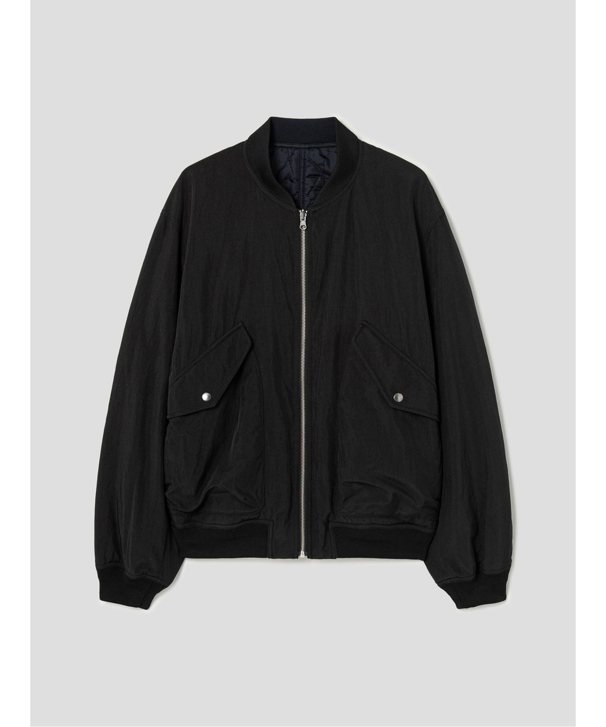 시프트지(SHIFT.G) Reversible Aviator Jumper Black
