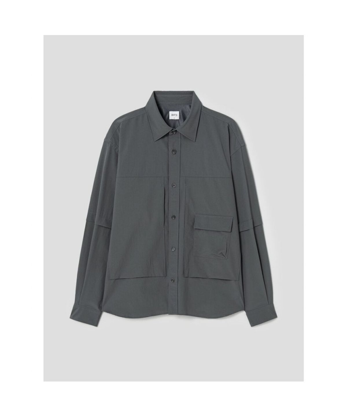 시프트지(SHIFT.G) Utility Shirts(Setup) Khaki