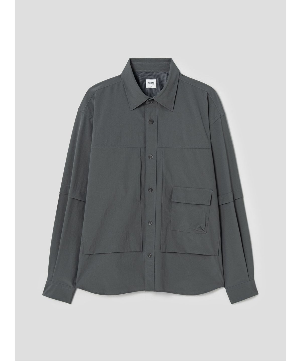 시프트지(SHIFT.G) Utility Shirts(Setup) Khaki