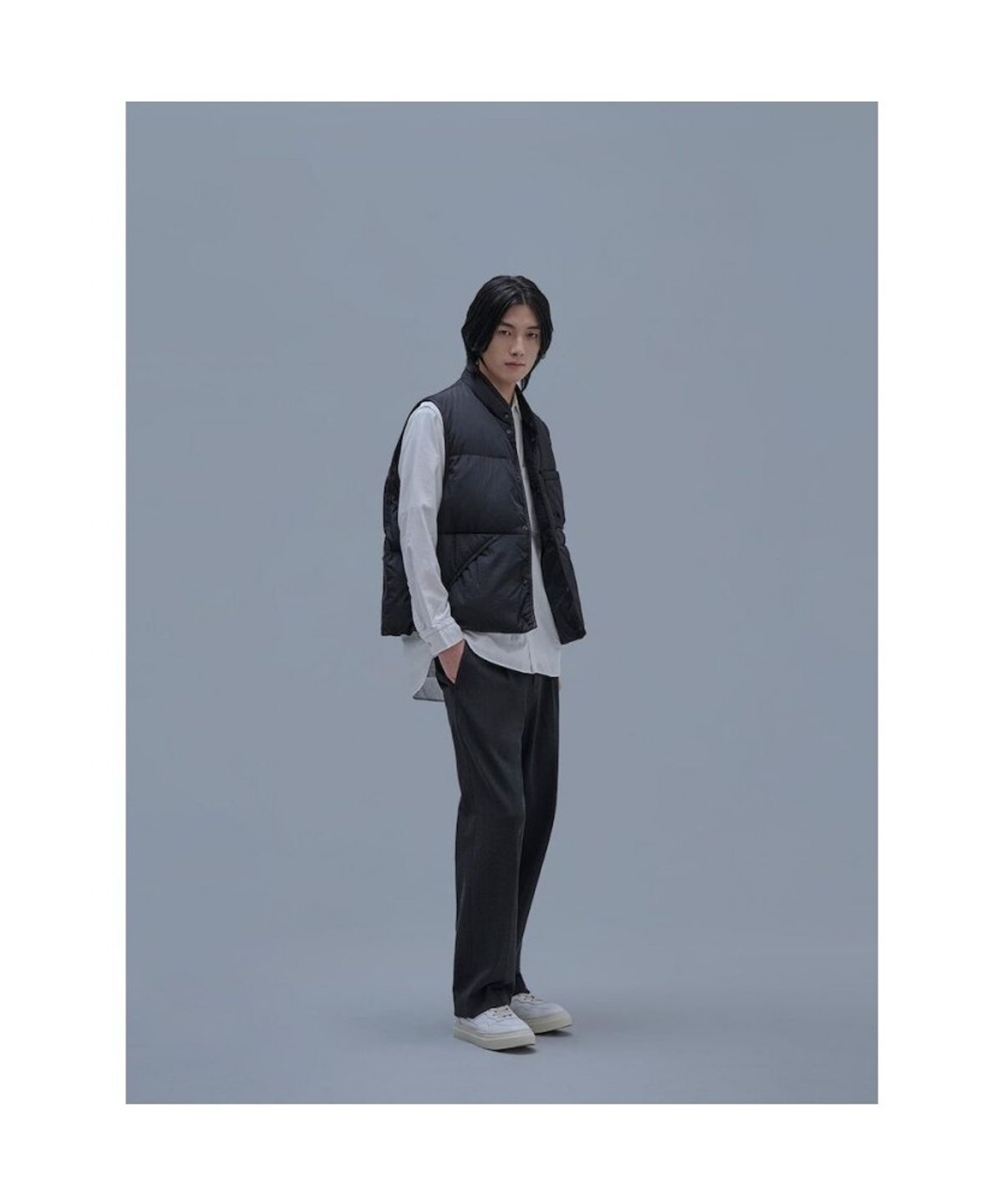 시프트지(SHIFT.G) Ordinary OneTuck Slacks Ash