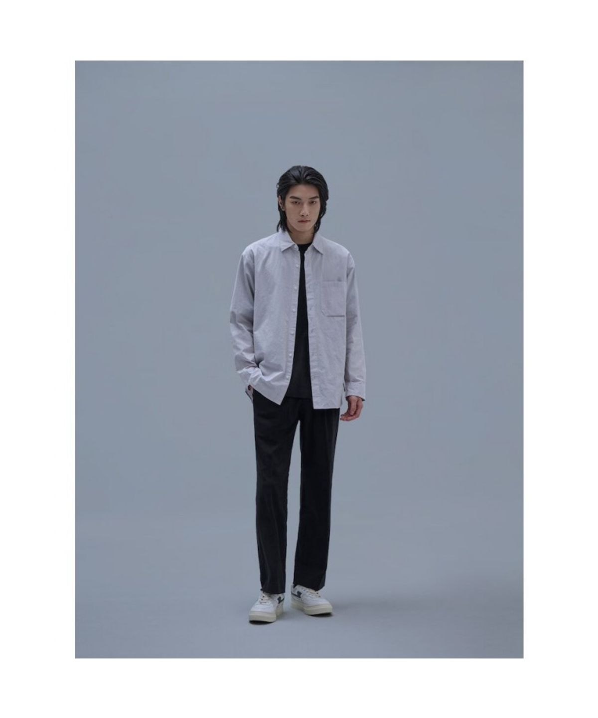 시프트지(SHIFT.G) Ordinary OneTuck Slacks Black