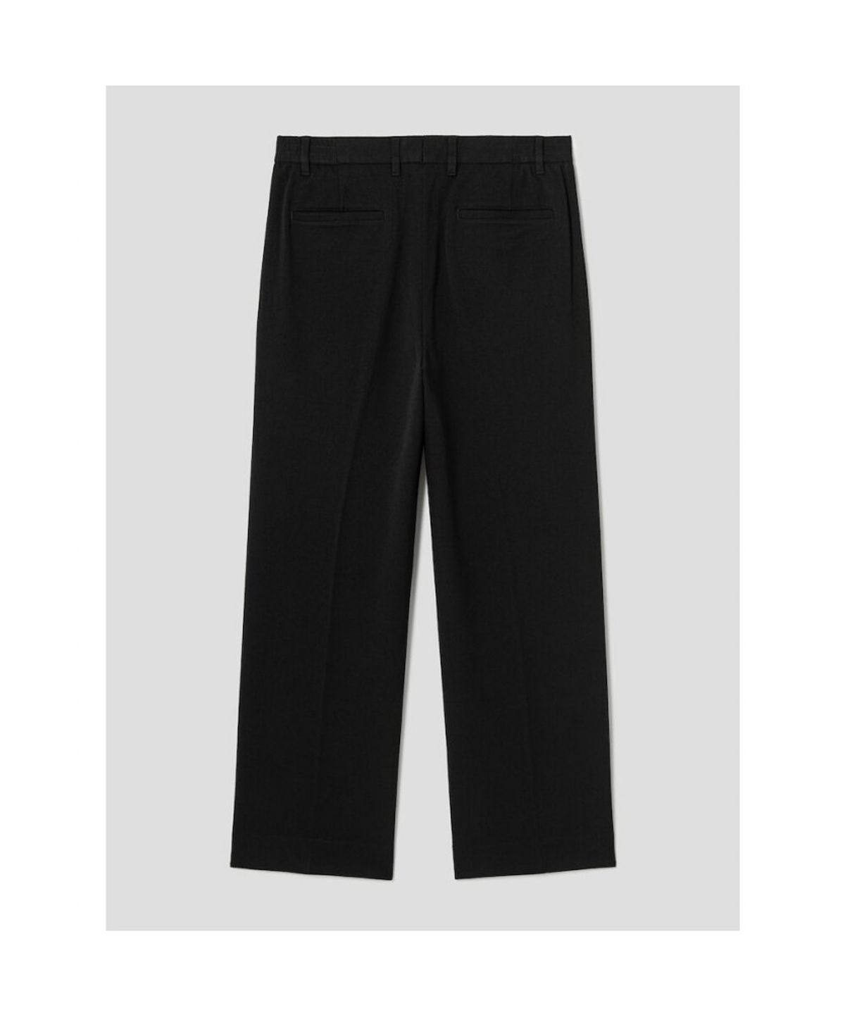 시프트지(SHIFT.G) Ordinary OneTuck Slacks Black