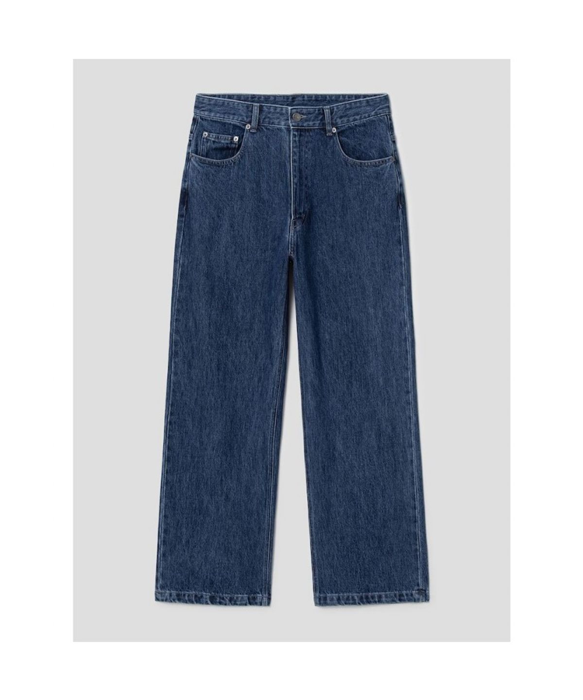 시프트지(SHIFT.G) Washed Wide Denim Pants Blue