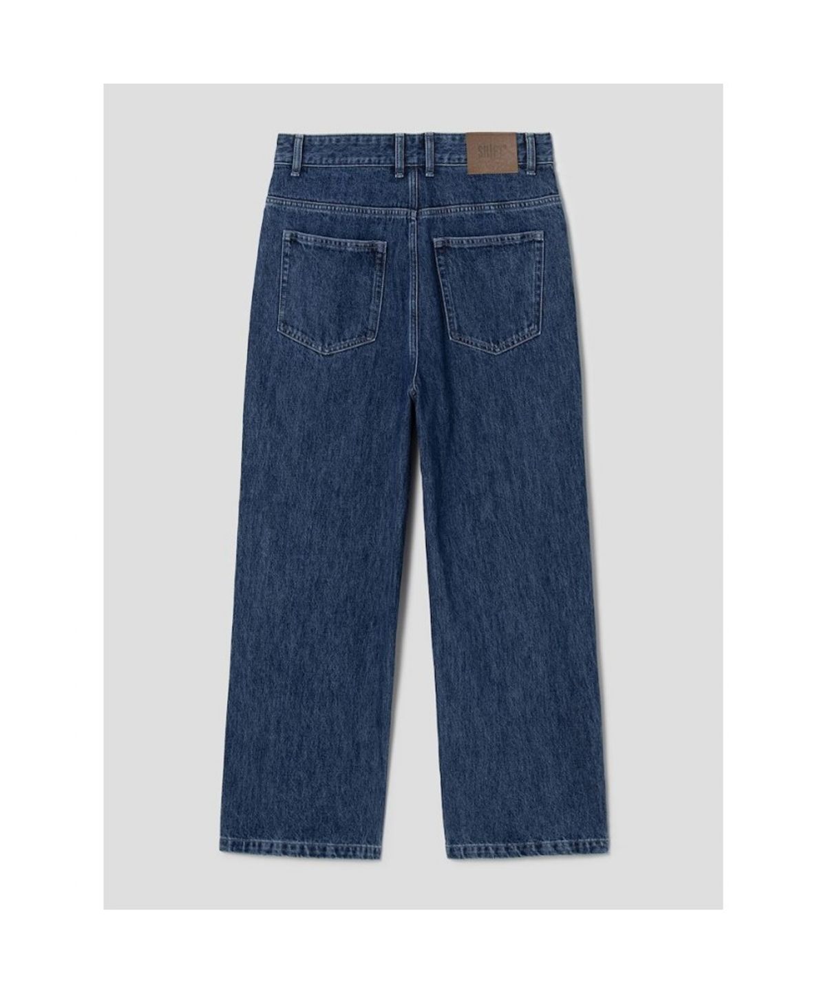 시프트지(SHIFT.G) Washed Wide Denim Pants Blue