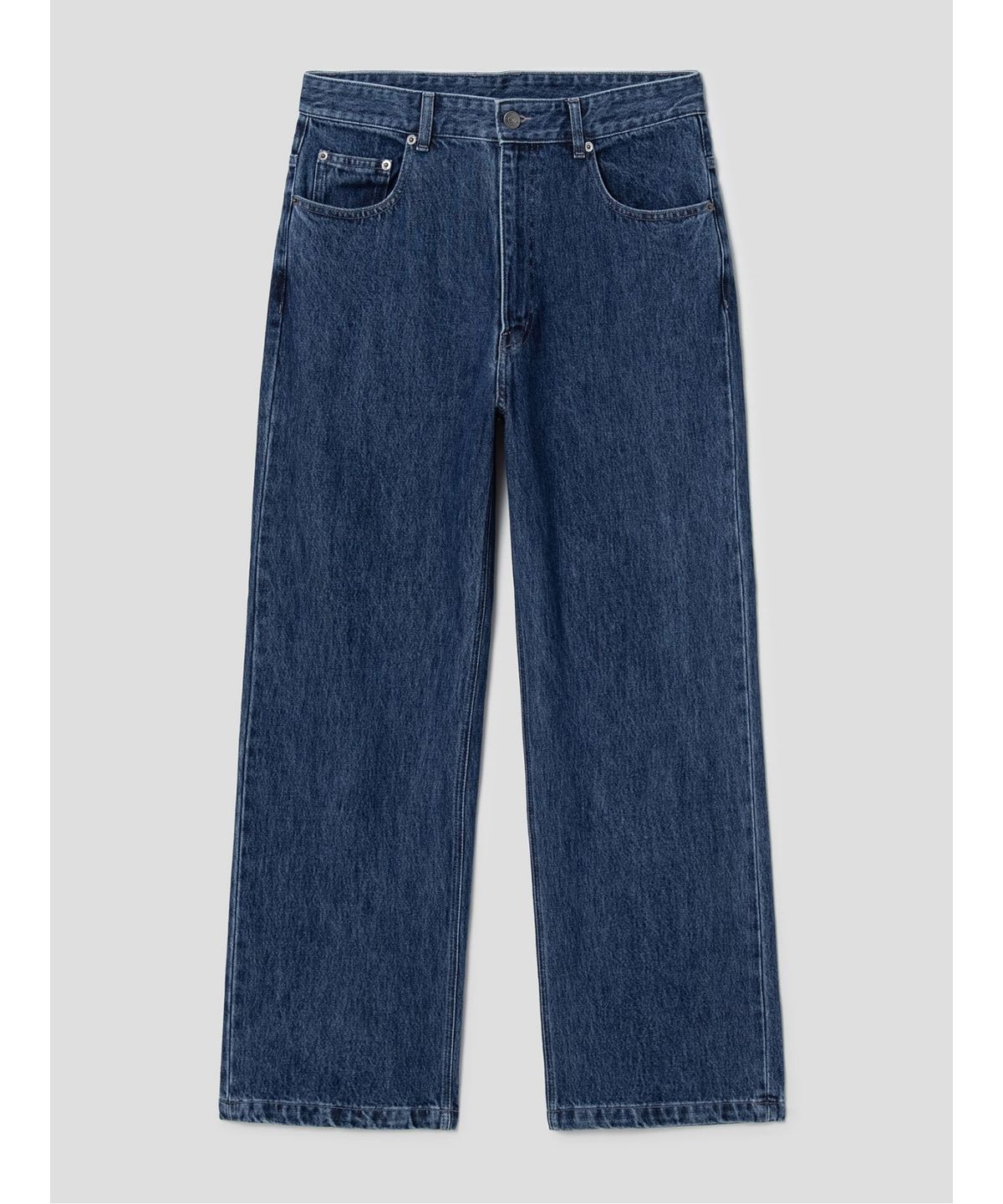 시프트지(SHIFT.G) Washed Wide Denim Pants Blue