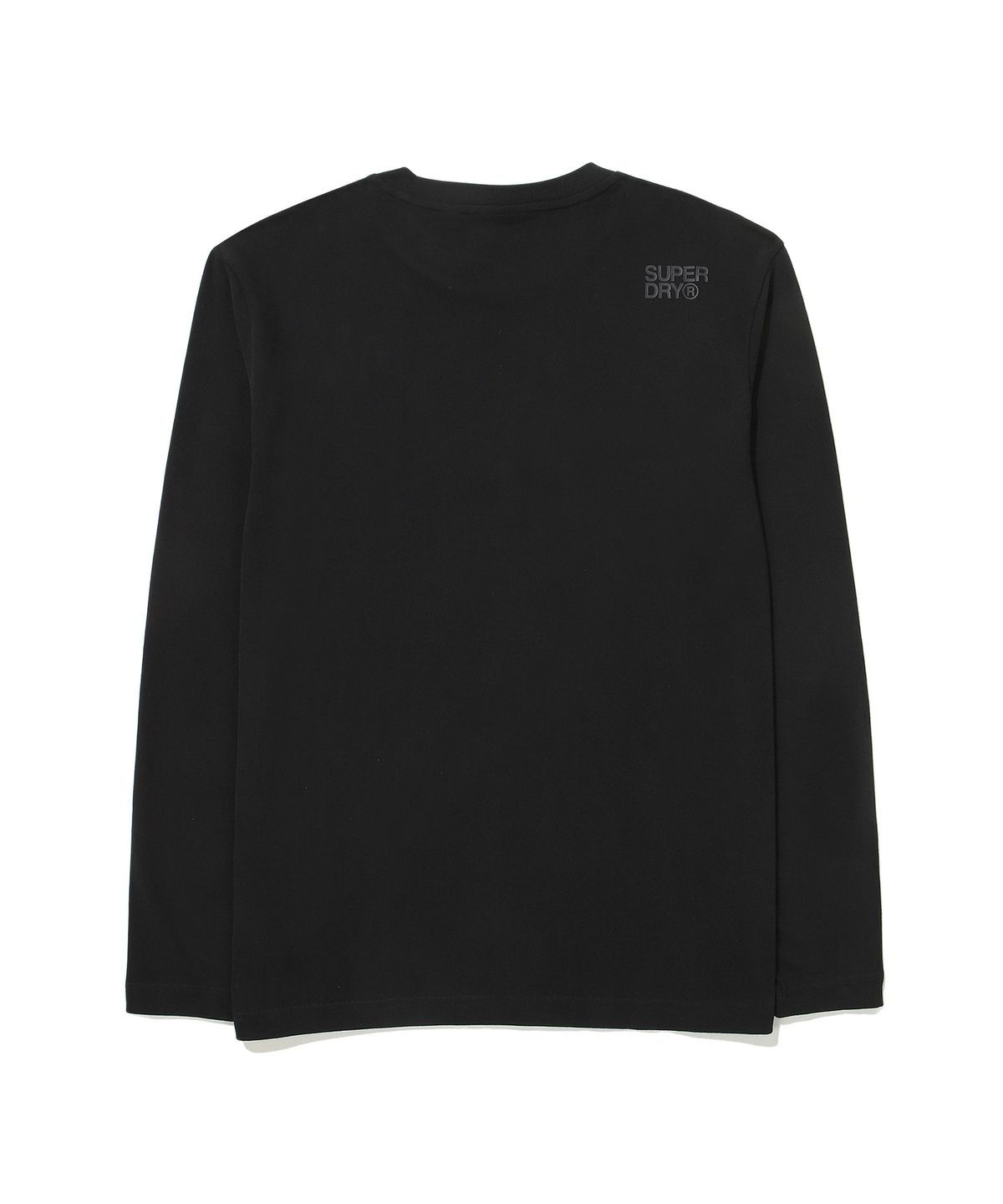 슈퍼드라이(SUPERDRY) 빈티지 스몰 로고 긴팔 티셔츠 블랙